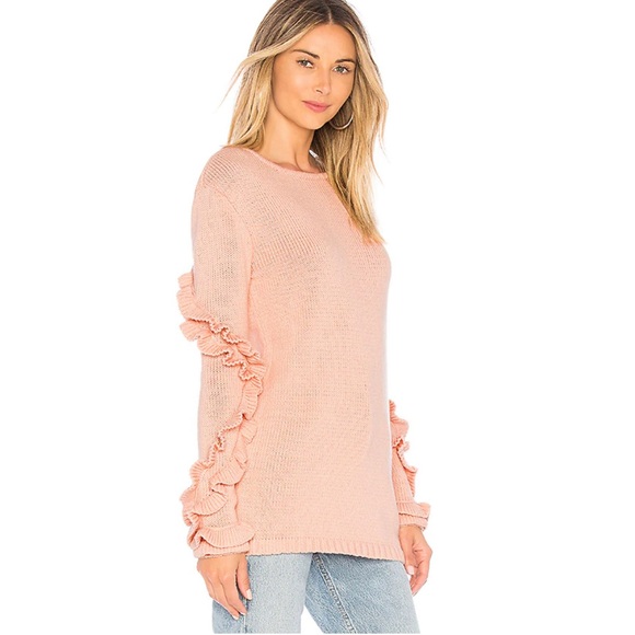 Tularosa | Flounce Ruffle Sleeve Sweater NWOT - Picture 5 of 13